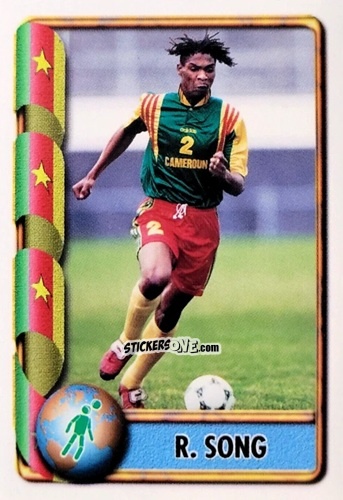 Figurina Rigobert Song - Mundial Francia 1998 n. 126 - Navarrete