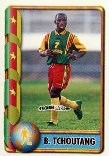 Figurina B. Tchoutang - Mundial Francia 1998 n. 130 - Navarrete