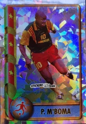 Sticker P. M'Boma - Mundial Francia 1998 n. 134 - Navarrete