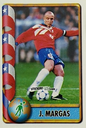 Figurina Javier Margas - Mundial Francia 1998 n. 143 - Navarrete
