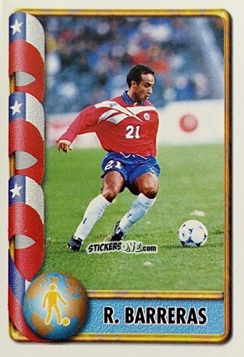 Figurina Claudio Nunez - Mundial Francia 1998 n. 146 - Navarrete