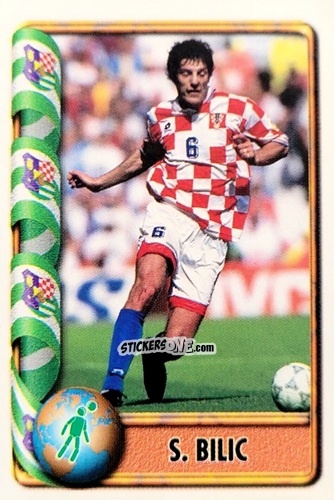 Sticker S. Bilic - Mundial Francia 1998 n. 190 - Navarrete