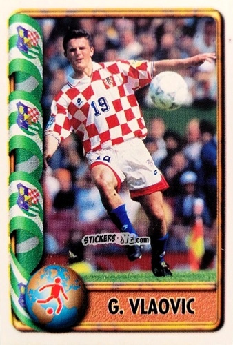 Sticker G. Vlaovic - Mundial Francia 1998 n. 198 - Navarrete