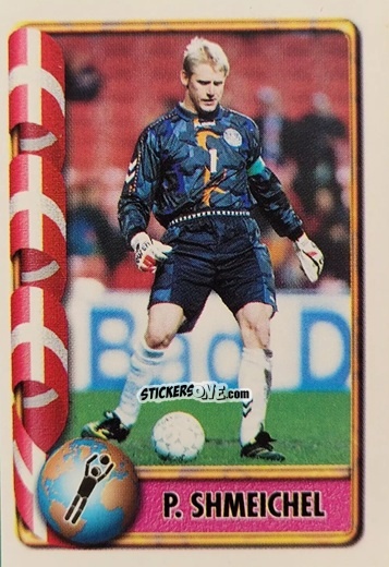 Figurina Peter Schmeichel - Mundial Francia 1998 n. 205 - Navarrete