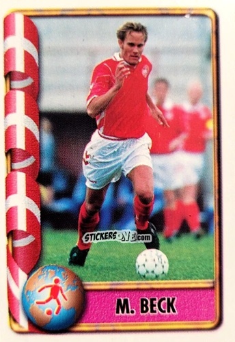 Figurina Mikkel Beck - Mundial Francia 1998 n. 213 - Navarrete