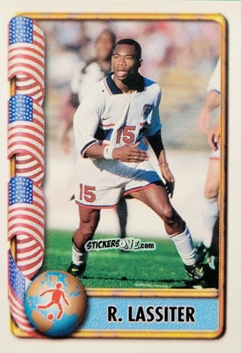 Sticker R. Lassiter - Mundial Francia 1998 n. 231 - Navarrete