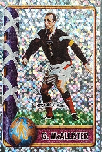 Sticker G. McAllister - Mundial Francia 1998 n. 243 - Navarrete