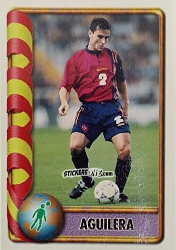 Figurina Aguilera - Mundial Francia 1998 n. 256 - Navarrete