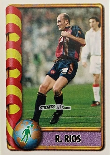 Cromo Roberto Rios - Mundial Francia 1998 n. 257 - Navarrete