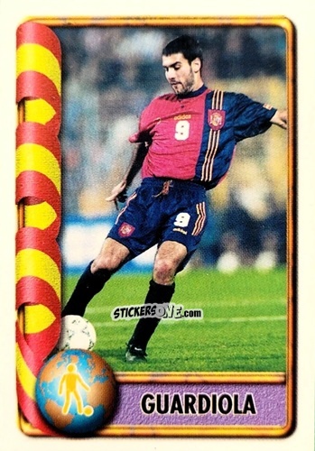 Sticker Guardiola - Mundial Francia 1998 n. 259 - Navarrete