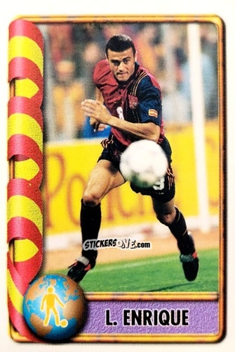 Sticker L. Enrique - Mundial Francia 1998 n. 260 - Navarrete