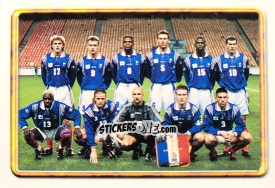 Sticker Equipo - Mundial Francia 1998 n. 267 - Navarrete