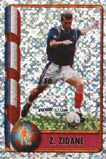 Sticker Z. Zidane - Mundial Francia 1998 n. 275 - Navarrete