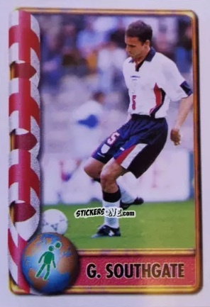 Sticker G. Southgate - Mundial Francia 1998 n. 303 - Navarrete