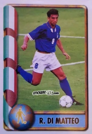 Sticker R. Di Matteo - Mundial Francia 1998 n. 324 - Navarrete
