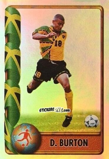 Sticker D. Burton - Mundial Francia 1998 n. 340 - Navarrete