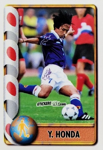 Figurina Y. Honda - Mundial Francia 1998 n. 354 - Navarrete