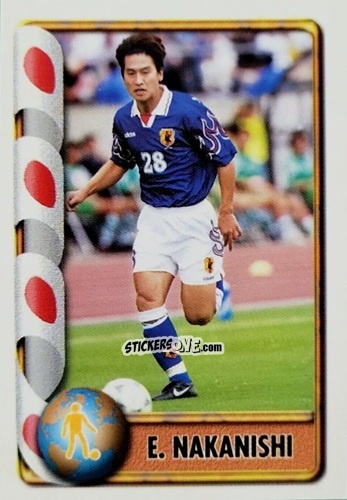 Figurina E. Nakanishi - Mundial Francia 1998 n. 356 - Navarrete