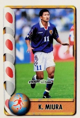 Figurina K. Miura - Mundial Francia 1998 n. 357 - Navarrete