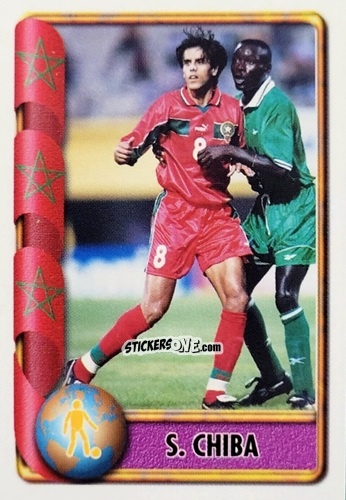 Sticker Said Chiba - Mundial Francia 1998 n. 371 - Navarrete