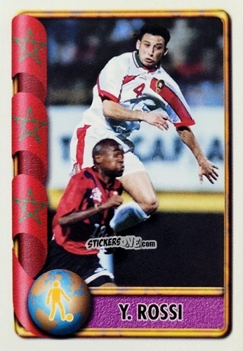 Sticker Youssef Rossi - Mundial Francia 1998 n. 372 - Navarrete
