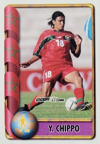 Sticker Y. Chippo - Mundial Francia 1998 n. 373 - Navarrete