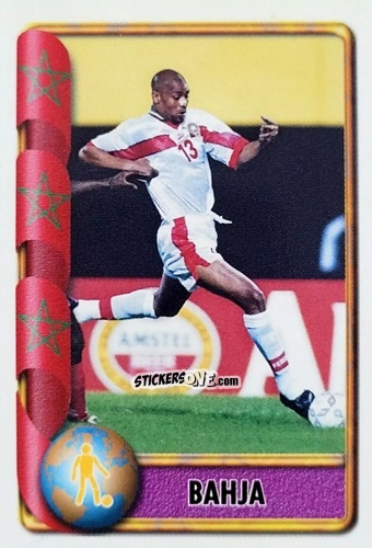 Sticker Bahja - Mundial Francia 1998 n. 375 - Navarrete