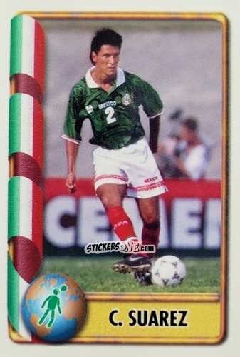 Figurina Claudio Suarez - Mundial Francia 1998 n. 385 - Navarrete
