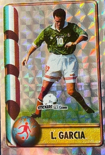 Sticker L. Garcia - Mundial Francia 1998 n. 390 - Navarrete