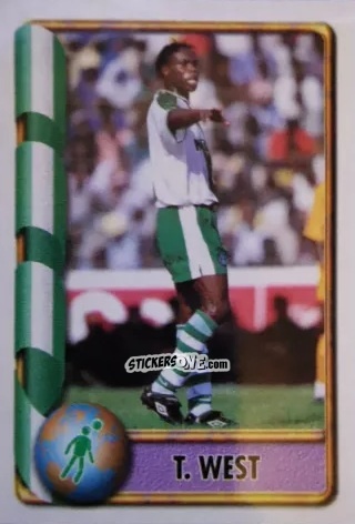 Sticker Taribo West - Mundial Francia 1998 n. 398 - Navarrete