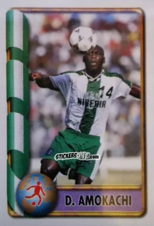 Figurina D. Amokachi - Mundial Francia 1998 n. 406 - Navarrete