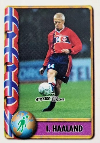 Sticker I. Haaland - Mundial Francia 1998 n. 415 - Navarrete