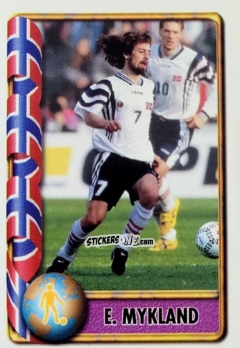 Sticker E. Mykland - Mundial Francia 1998 n. 420 - Navarrete