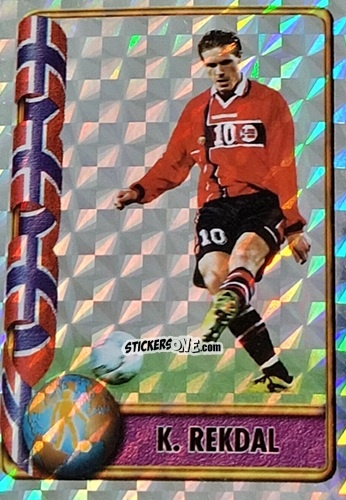 Sticker K. Rekdal - Mundial Francia 1998 n. 423 - Navarrete