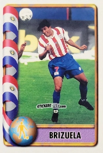 Figurina Brizuela - Mundial Francia 1998 n. 433 - Navarrete