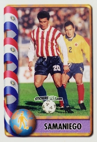Sticker Samaniego - Mundial Francia 1998 n. 436 - Navarrete