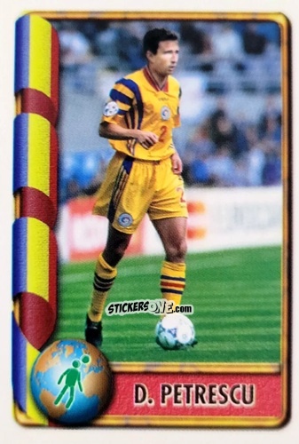 Sticker D. Petrescu - Mundial Francia 1998 n. 446 - Navarrete