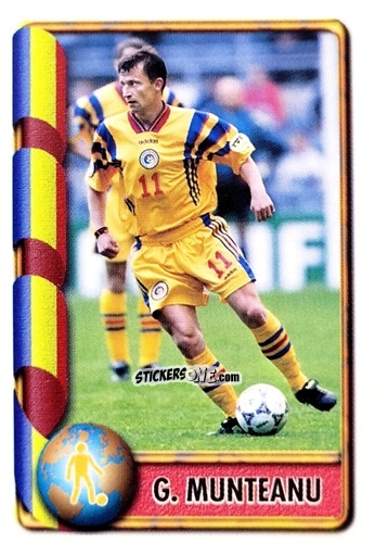 Sticker G. Munteanu - Mundial Francia 1998 n. 451 - Navarrete