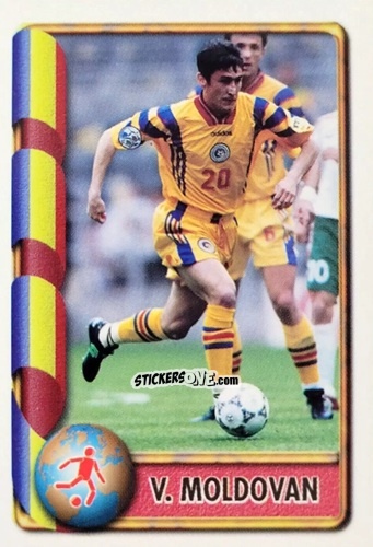 Sticker V. Moldovan - Mundial Francia 1998 n. 454 - Navarrete