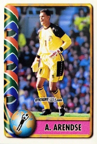 Sticker A. Arendse - Mundial Francia 1998 n. 461 - Navarrete