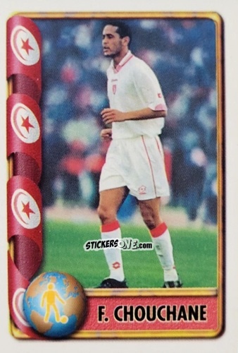 Figurina F. Chouchane - Mundial Francia 1998 n. 490 - Navarrete