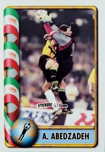 Sticker A. Abedzadeh - Mundial Francia 1998 n. 509 - Navarrete