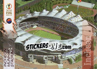 Sticker Incheon - FIFA World Cup Korea/Japan 2002 Opening Series - Panini