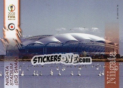 Sticker Niigata - FIFA World Cup Korea/Japan 2002 Opening Series - Panini
