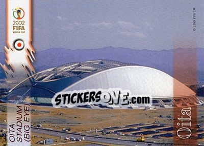 Sticker Oita - FIFA World Cup Korea/Japan 2002 Opening Series n. 18 - Panini