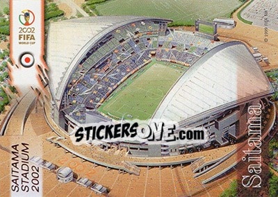 Sticker Saitama - FIFA World Cup Korea/Japan 2002 Opening Series - Panini