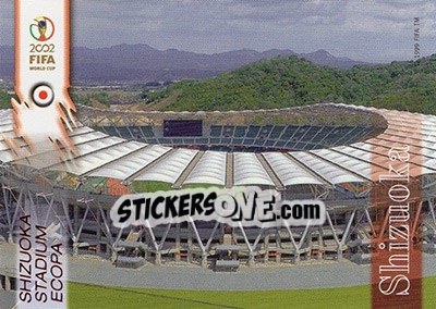 Sticker Shizuoka - FIFA World Cup Korea/Japan 2002 Opening Series n. 22 - Panini