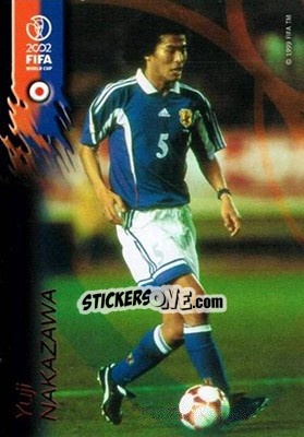 Figurina Yuji Nakazawa - FIFA World Cup Korea/Japan 2002 Opening Series - Panini