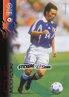 Cromo Shigeyoshi Mochizuki - FIFA World Cup Korea/Japan 2002 Opening Series - Panini