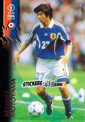 Figurina Masashi Motoyama - FIFA World Cup Korea/Japan 2002 Opening Series - Panini